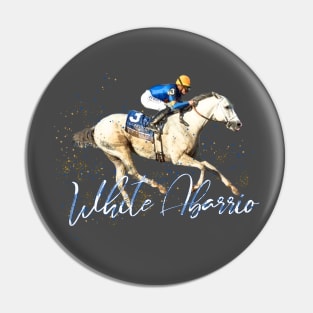 White Abarrio 2023 Breeders' Cup Classic Champion Pin