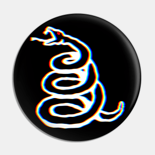 Snake-Don't Tread on Me-Glitch Pin