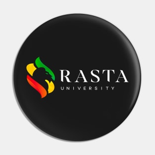 Rasta University Logo Reggae Pin