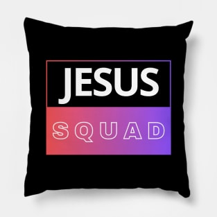 Jesus Squad | Christian Pillow