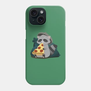 Trash Panda Pizza Time Phone Case