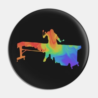 Psychedelic Marimba Pin