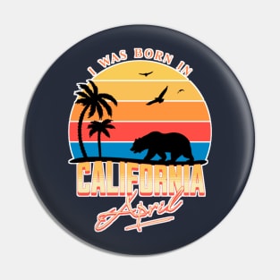 Was born in California April Pin