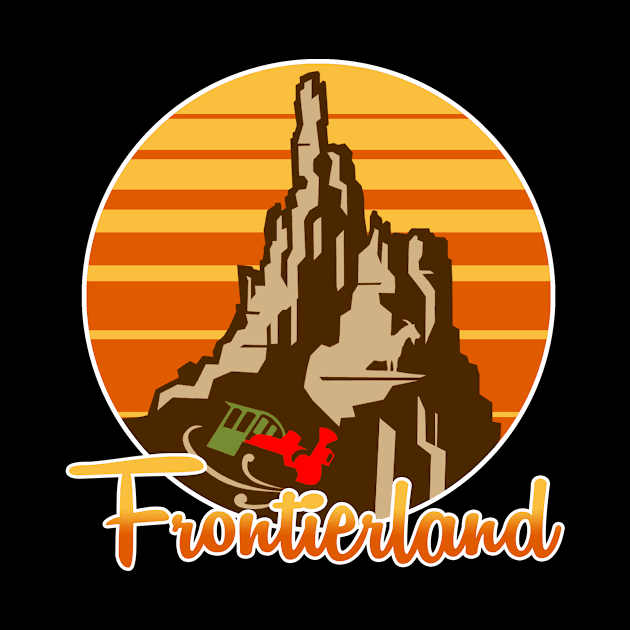 Big Thunder Mountain 70s Style Vintage Design by kruk