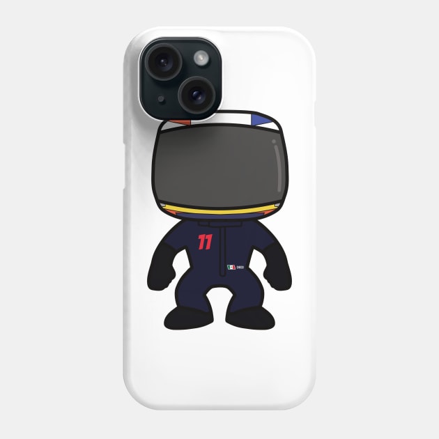 Sergio Perez Custom Bobblehead - 2022 Season Update Phone Case by GreazyL