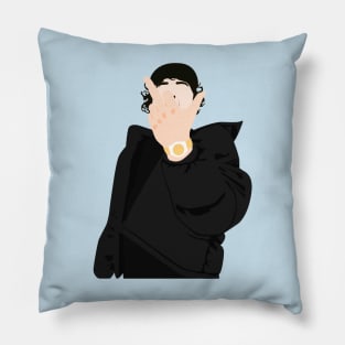 ohgeesy in black fanmade Pillow