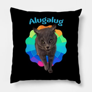 Alugalug Meme Cat ,Singing Cat Pillow