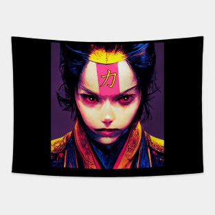 Strength Of The Samurai Spirit Tapestry