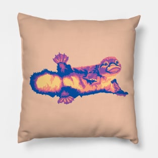 Pretty Platypus Portrait Pillow