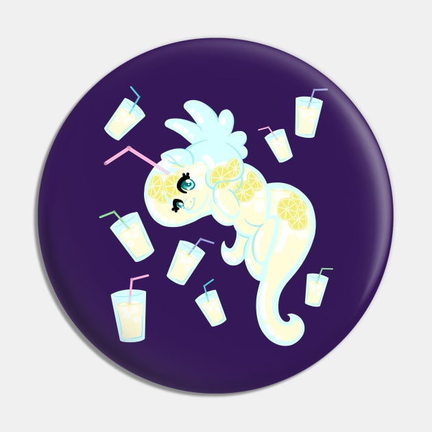 Fluttershy Lemonade Pin by BluRabbit