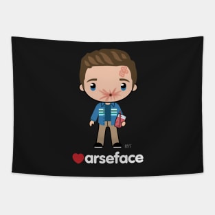 Love Arseface - Preacher Tapestry