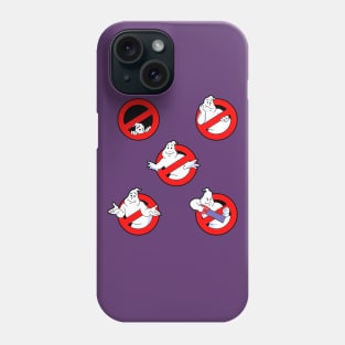 And Now Back To The Real Ghostbusters Logos Phone Case