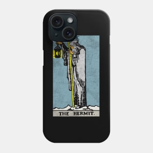 Tarot card The Hermit Phone Case