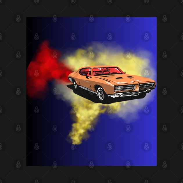 Smokin car by TeeProDesigns