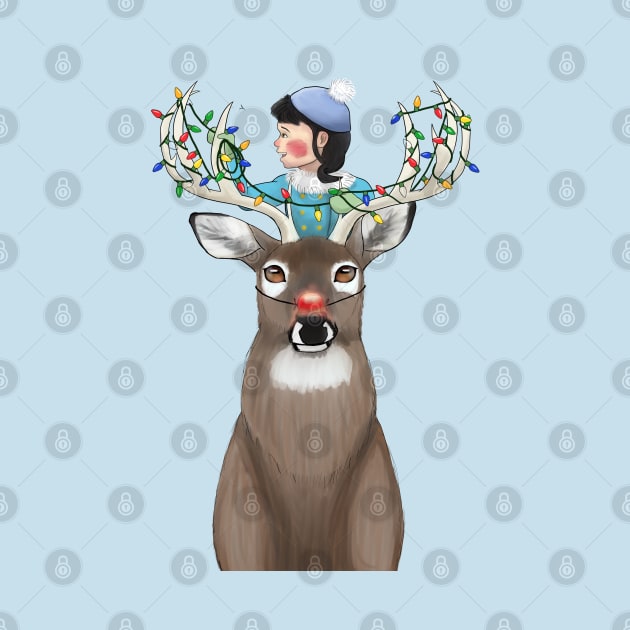 Deer Decorating by RandomKooldude