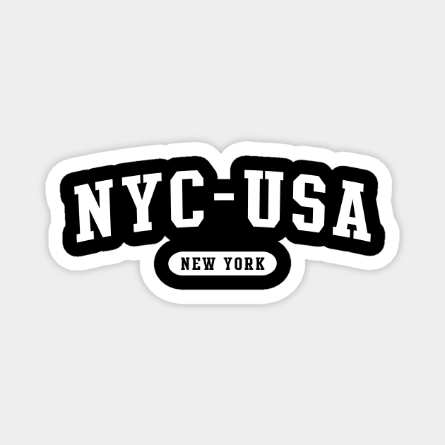 NYC - USA Magnet by Novel_Designs