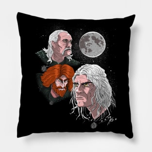 Three Witcher Moon Pillow