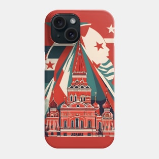 Soviet union Moscow art Phone Case