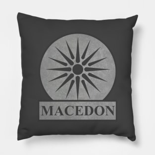 Macedon Symbol of Ancient Macedonia Pillow