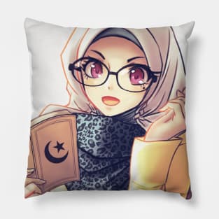 Muslim girl Pillow