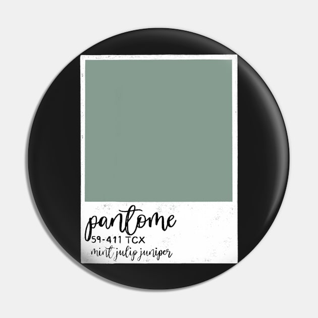 PANTOME Mint Julip Juniper Pin by MissCassieBee