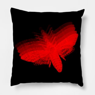 Moth / RED / Pillow