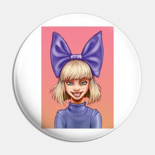 Maddie Ziegler Portrait Pin