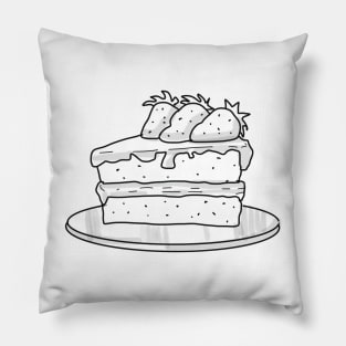 Strawberry Cake Pillow