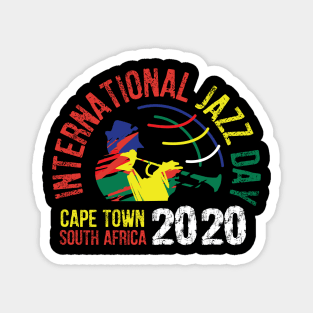 Jazz Day 2020 Cape Town South Africa Magnet