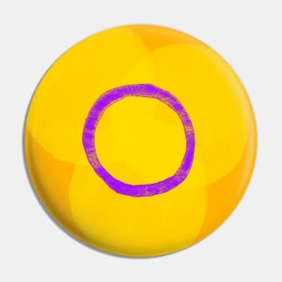 Intersex Pride Bubbles Pin