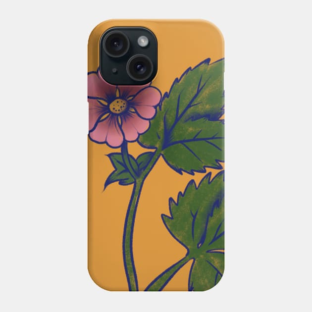 Pink Spring Flower Phone Case by bubbsnugg