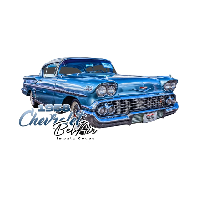 1958 Chevrolet BelAir Impala Coupe by Gestalt Imagery