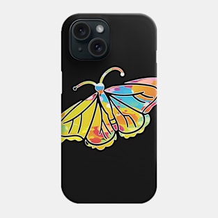 Cool butterfly colored t-shirt Phone Case