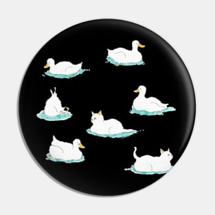 Ducks and Cats Pin