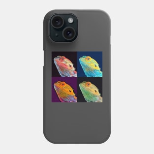 Artful Bearded Dragon Phone Case