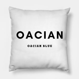 Oacian - Oacian Blue Pillow