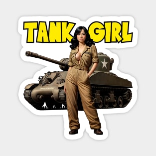 Tank Girl Magnet