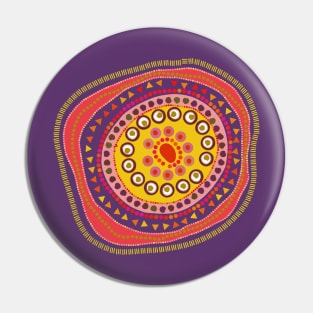 Aboriginal design Pin