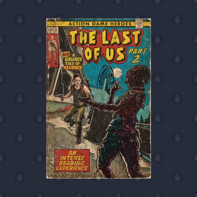 The Last of Us 2 - Abby fan art comic cover by MarkScicluna