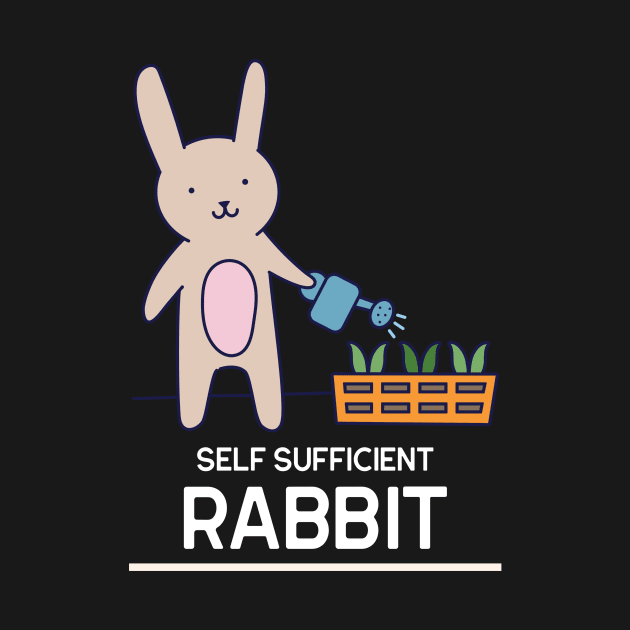 Self Sufficient Rabbit by Small Furry Friends