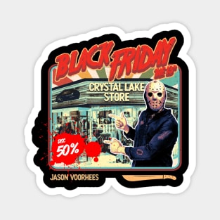 Black Friday Jason Voorhees Magnet