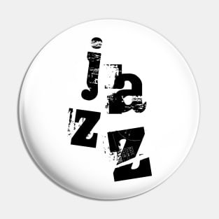 jazz bold logo Pin