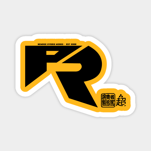 PROJECT R ver. 2019 BLACK Magnet by PRWear