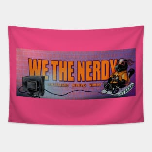 We The Nerdy Banner Tapestry