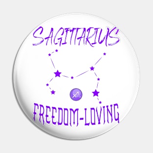 Sagittarius Freedom-loving Pin