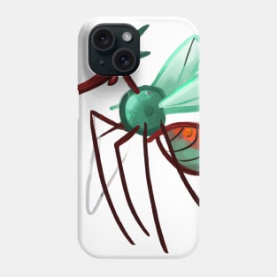 Cute Mosquito Drawing Phone Case