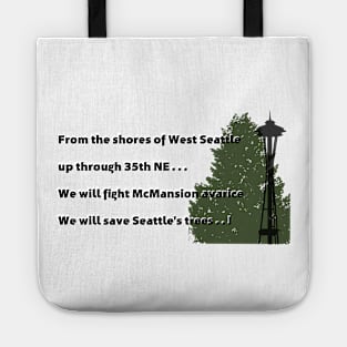 A Hymn for Seattle Trees 2 Tote