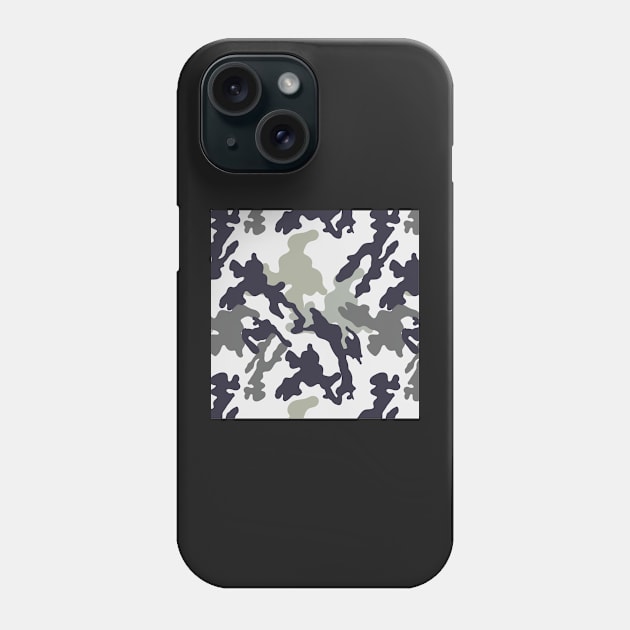 Camo Mask Phone Case by mikepod