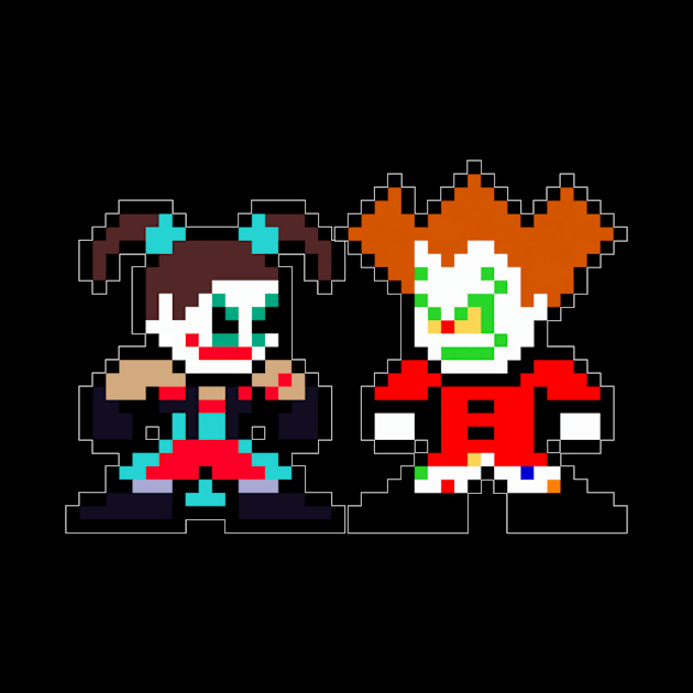 8-Bit Jack and Chance by The Horrific Network