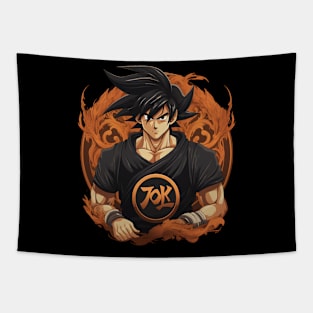 Anime Guy design Tapestry